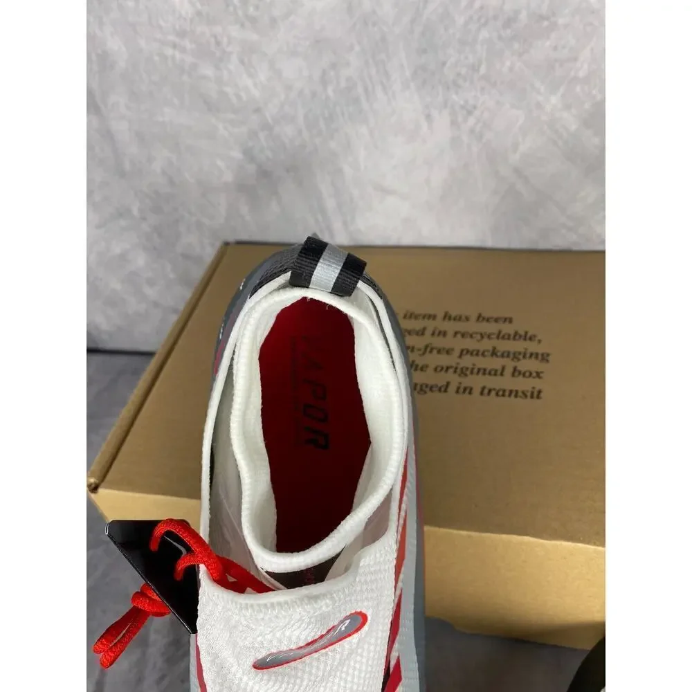 Nike Vapor Edge Pro 360 Football Cleats DQ3670-061 Red-Gray New Men's Size 16